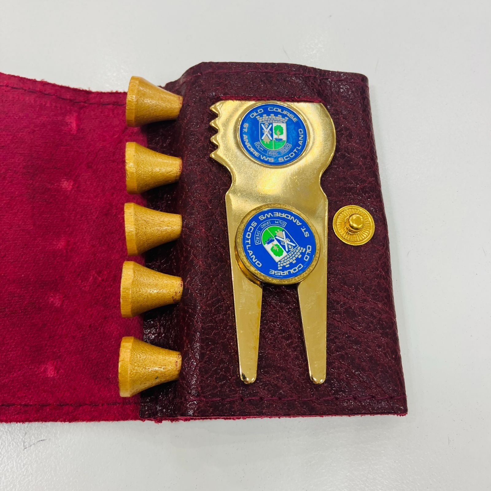 セント・アンドリュース　オールドコース　金ボタン　10個セット セント・アンドリュース オールドコース 金ボタン 10個セット