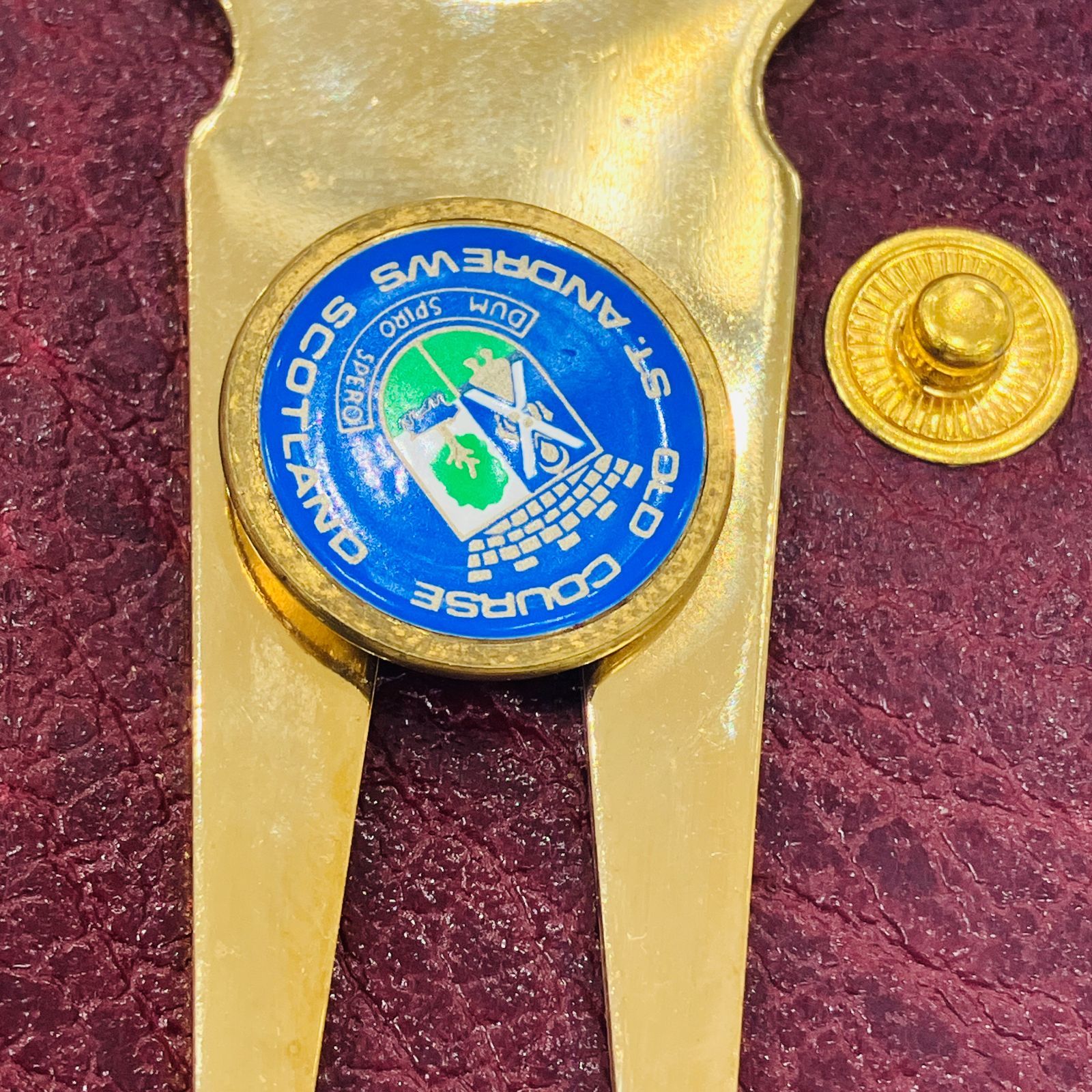 セント・アンドリュース　オールドコース　金ボタン　10個セット セント・アンドリュースオールドコース金ボタン10個セット