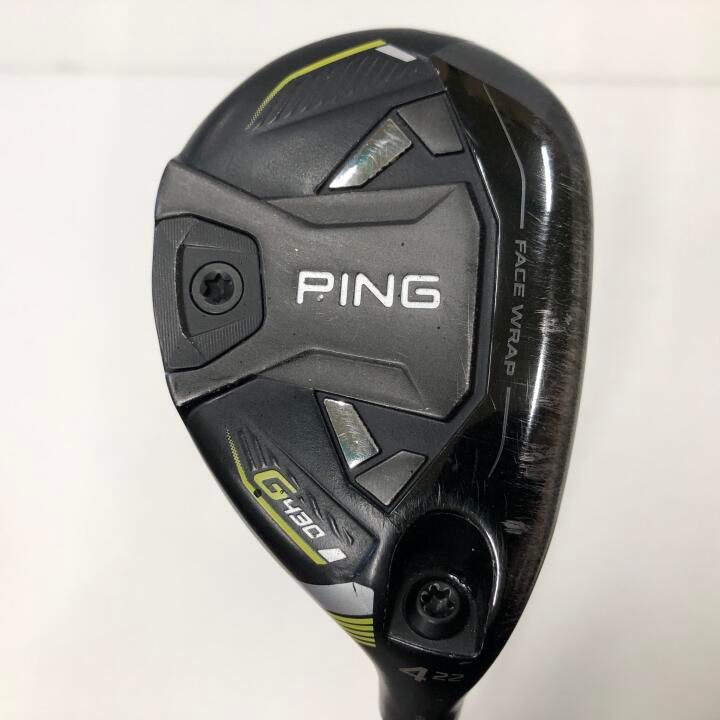 ピン G 430 22度 ALTA J CB BLACK SRフレックス ユーティリティ 最短