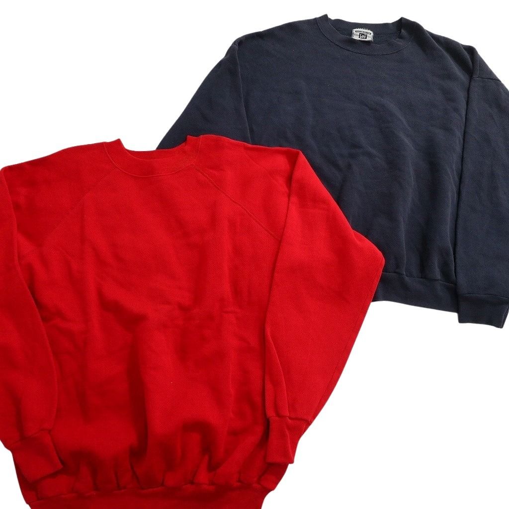 US 古着　長袖　まとめ売り 古着卸 まとめ売り USA製 スウェット 8枚セット (メンズ XL ) フルーツ