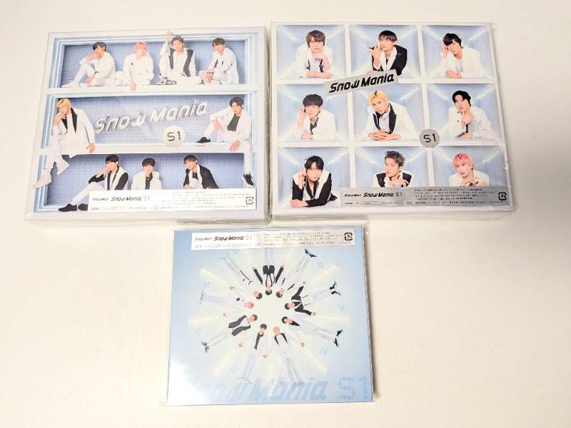 Man  Labo.S3 特典付き Snow Man アルバム 3形態 12点セット Snow Mania S1 / Snow Labo. S2