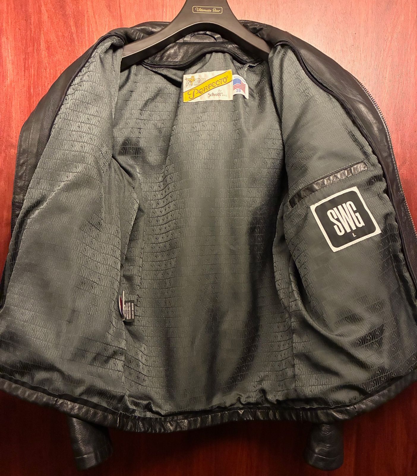 激レア MADE IN USA製 SCHOTT 641GG × SWAGGER 別注限定モデル