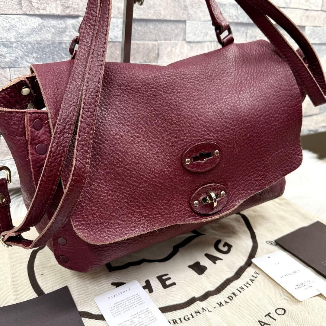 ZANELLATO (ザネラート) 2WAY レザー ショルダーバッグ ZANELLATO (ザネラート) 2WAY レザー ショルダーバッグ Postina