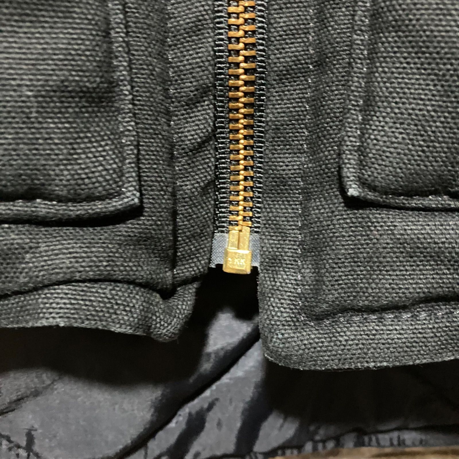 CARHARTT ダックベスト BLACK M メキシコ製 カーハート DUCK VEST 黒