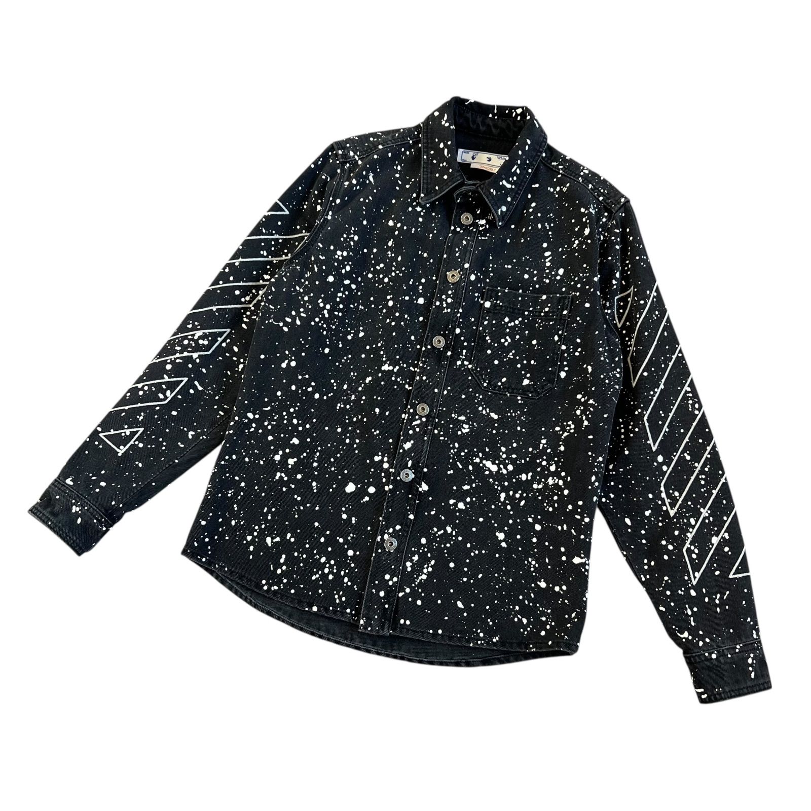 Off-White / オフホワイト Diag Outl Paint Denim Shirt(ダイアゴナル
