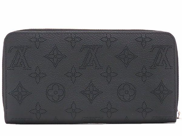 ルイヴィトン LOUIS VUITTON マヒナ ジッピーウォレット ラウンドファスナー長財布 ノワール ブラック カーフレザー M 61867