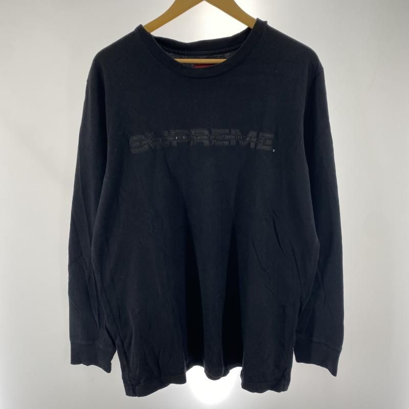中古】Supreme Fuck What You Heard L/S Tee サイズXL 黒 ワングラム