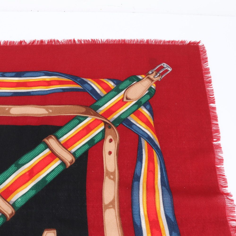  グッチ 大判 フリンジ ホースビット ストール ショール スカーフ レディース RUM DE 17 5 バンダナ スカーフ 小物