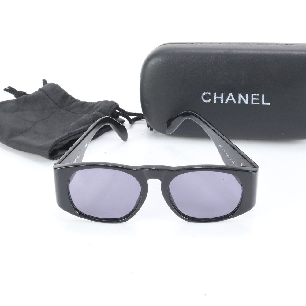 極美品✨シャネル サングラス ココマーク マトラッセ 01450 ブラック 富士屋◇ シャネル CHANEL マトラッセ 01450 94305 ココマーク