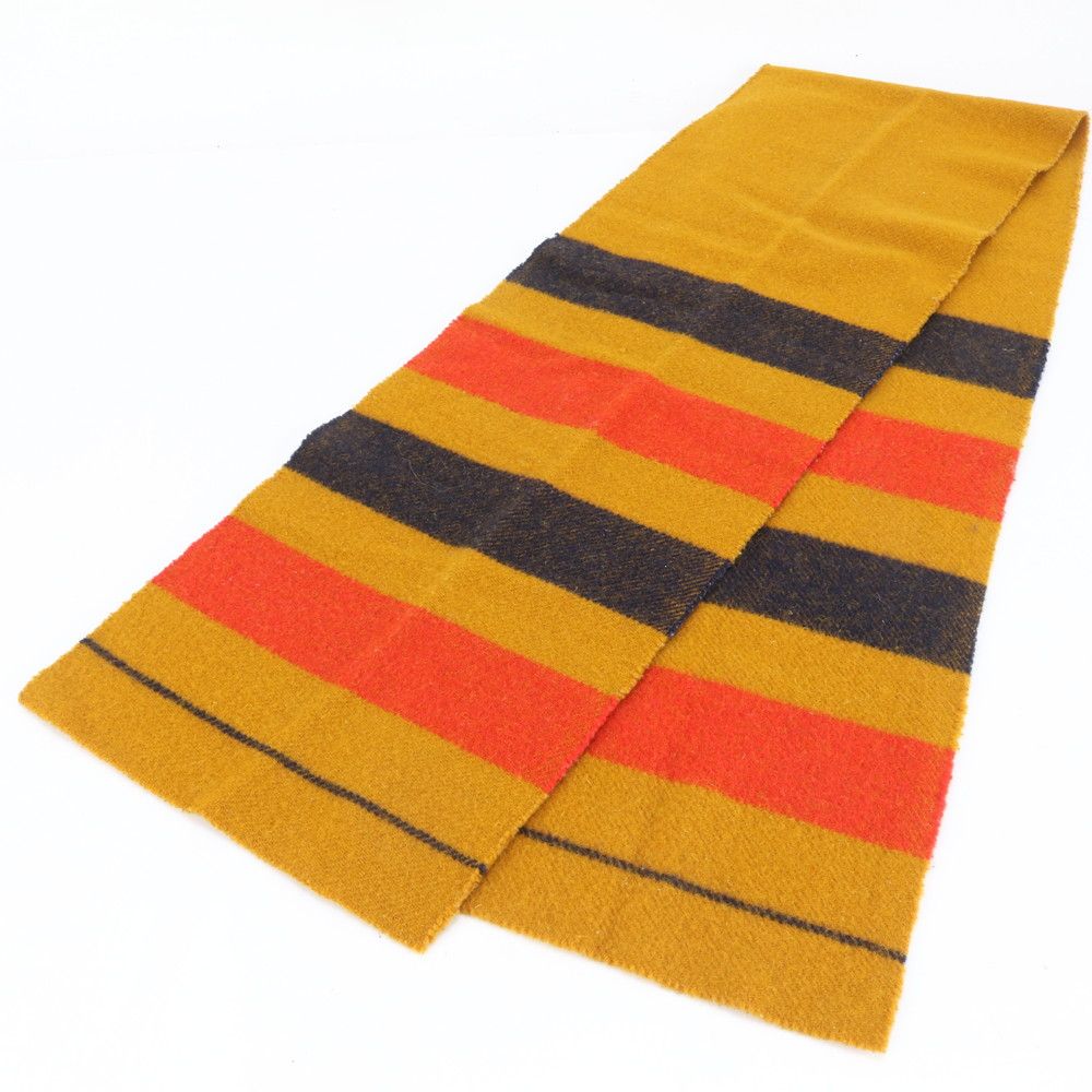 エルメス ロカバール マフラー ウール オレンジ ファッション おしゃれ メンズ レディース RUM DE 17-9