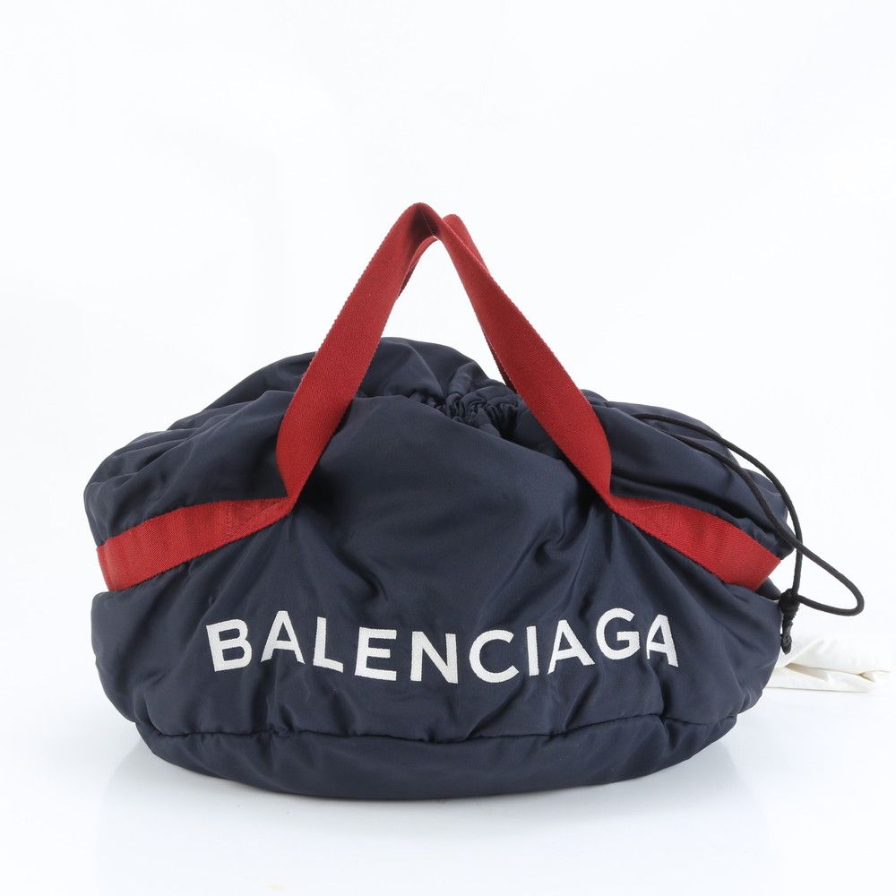 【新品・未使用】バレンシアガ ホイール ボストンバック ドラムバック 美品 バレンシアガ ホイール ドローストリング 489939 ボストン バッグ