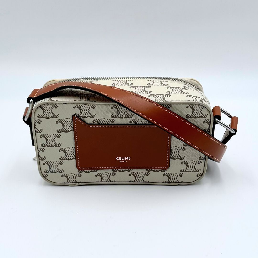 美品】Celine トリオンフ メッセンジャー ショルダーバッグ カメラ
