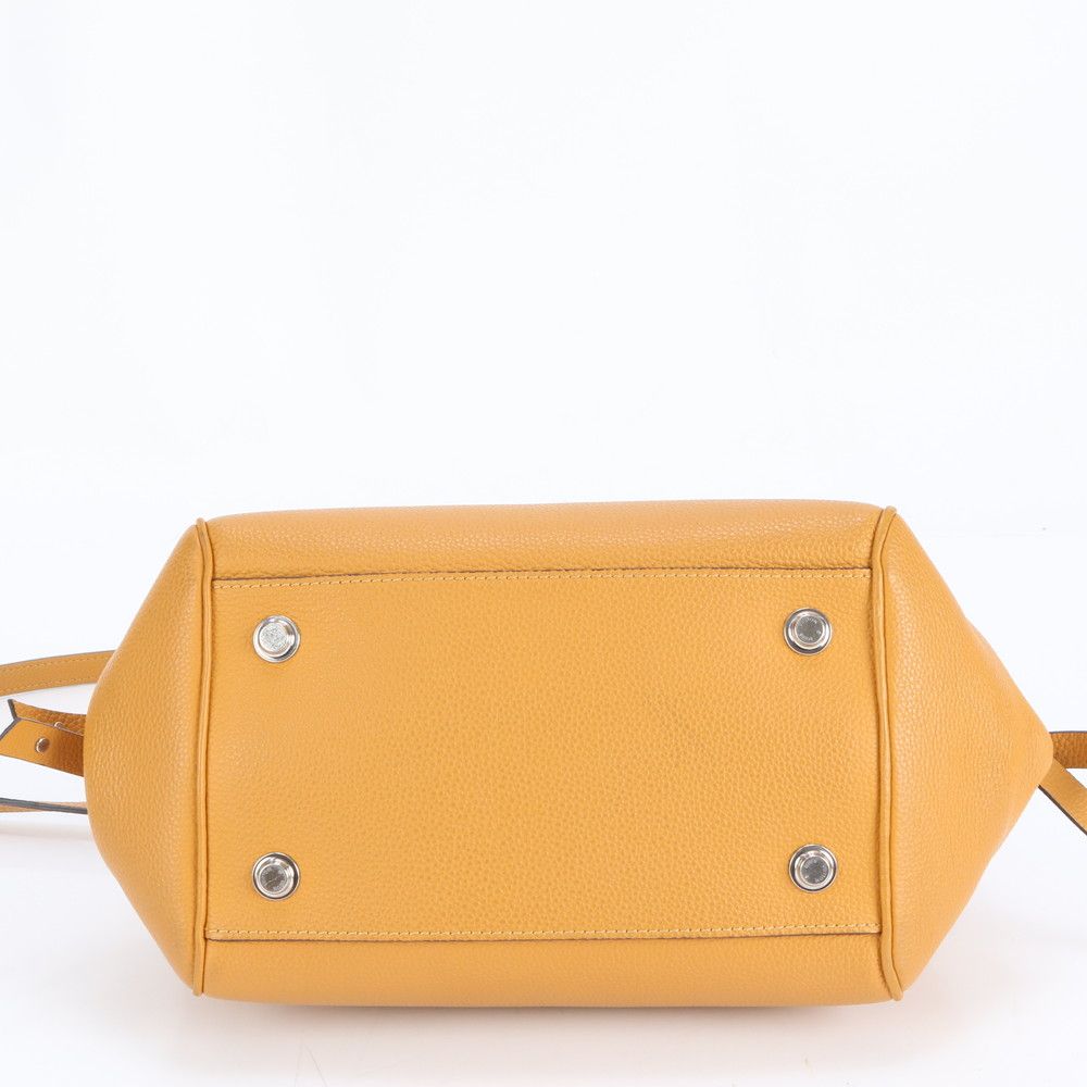 極美品 ルイヴィトン RFID付 ミラ PM サフラン M55026 レザー 2WAY