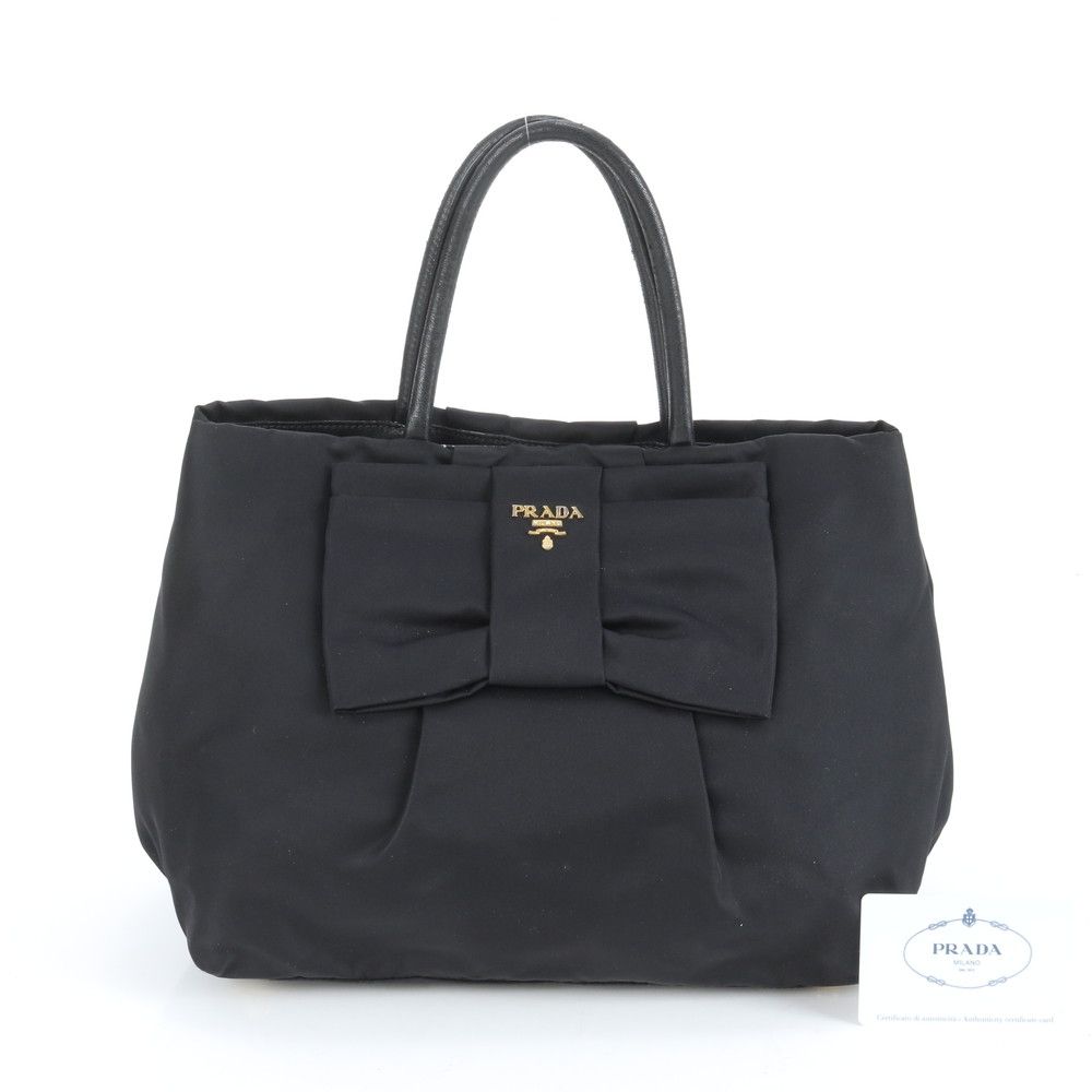極美品PRADAテスートフィオッコBN1601リボントートバッグ黒ギャランティ付 2025年最新】プラダ BN1601の人気アイテム - メルカリ