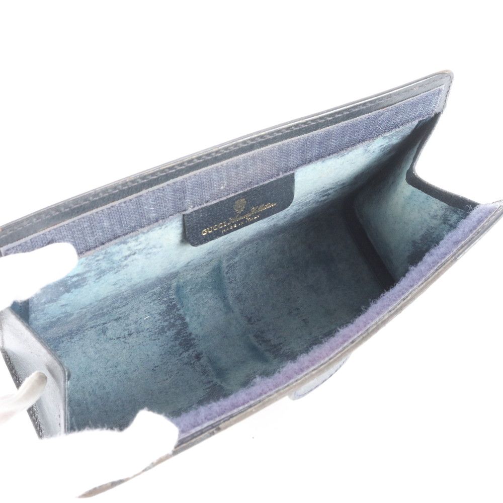 グッチ GGスプリーム シェリー ライン レザー セカンドバッグ クラッチ