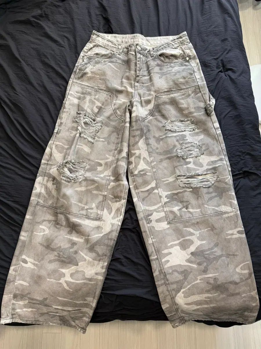 DNSR ダーティー カーペンター カモ パンツ