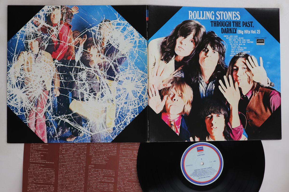 LP Rolling Stones Through The Past, Darkly L20P1020 LONDON Japan