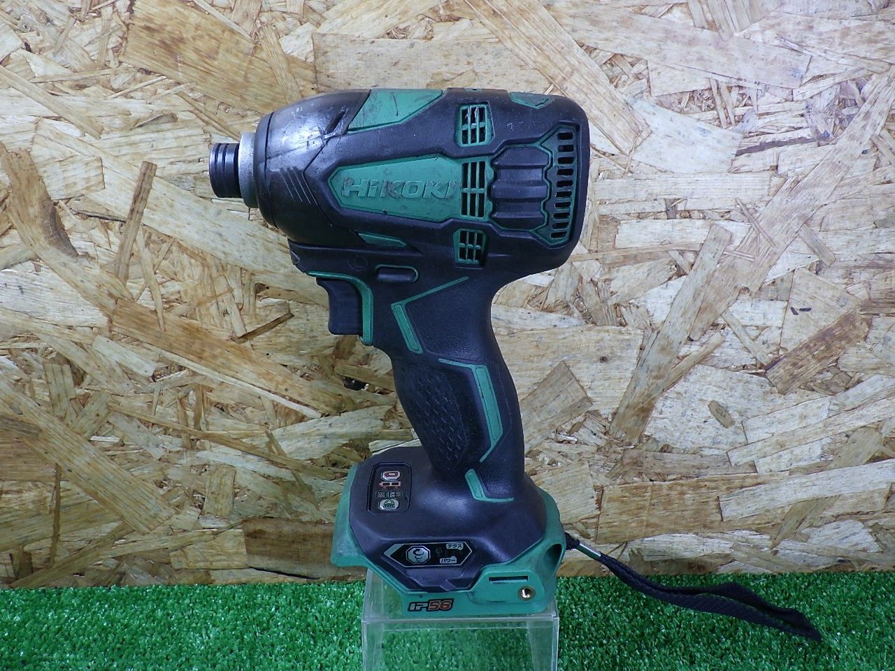 日立工機 18 V コードレス インパクトドライバー 充電式 グリーン 本体のみ 品