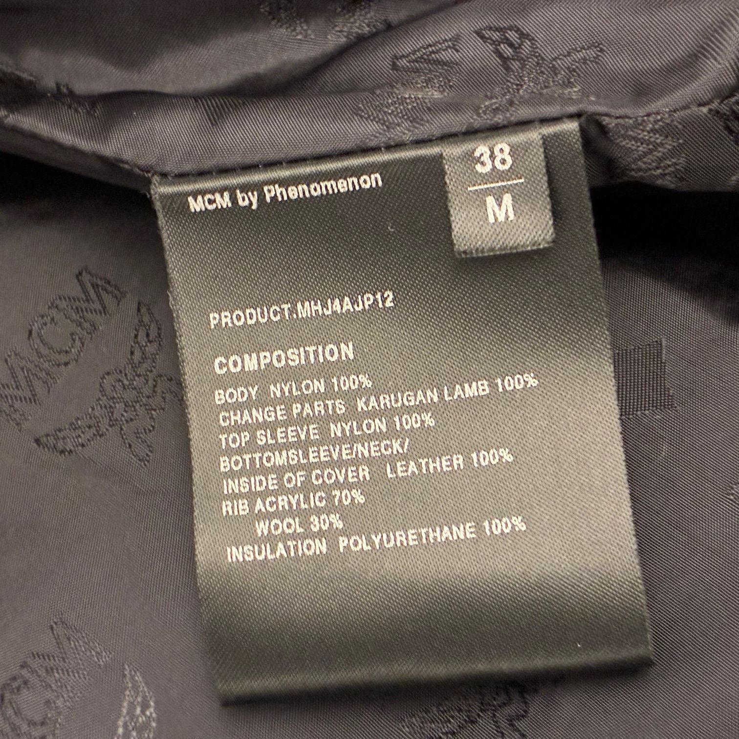 激レア MADE IN JAPAN製 MCM by PHENOMENON カルガンラムファー 