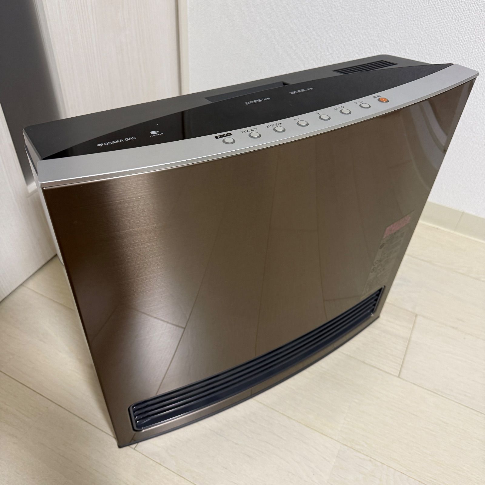 ★未開封★ NORITZ GFH-4003D ガスファンヒーター ナノイー搭載 動作保証1ヶ月付 大阪ガス 11〜15畳対応 nanoe搭載 ノーリツ ガス