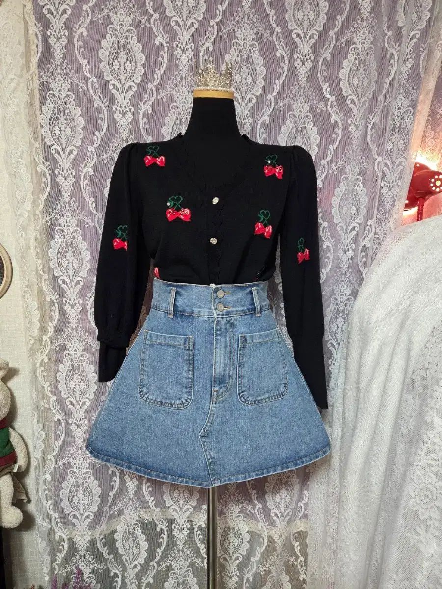 ダンディ ポケット スカート Lサイズ