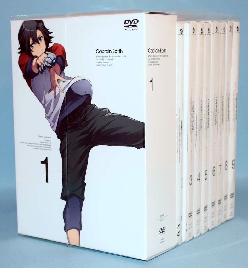 アニメDVD キャプテン・アース 初回全9巻セット - メルカリ