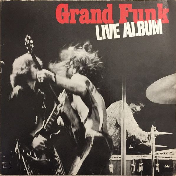 加2discs LP Grand Funk Railroad Live Album SWBB633 Capitol Records