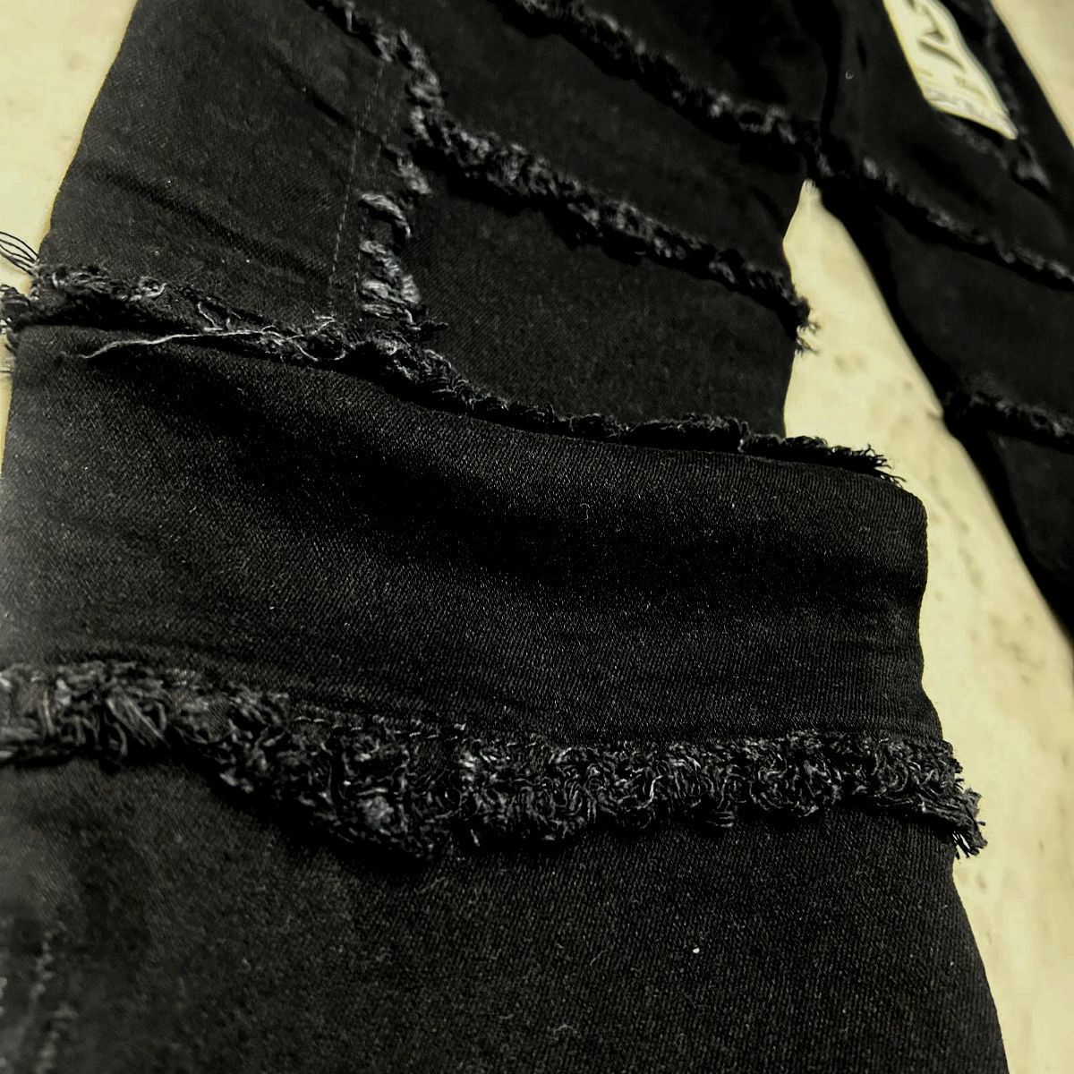 米国ブランド FWRD Denim NY スリムフィット Patchwork True Stacked 