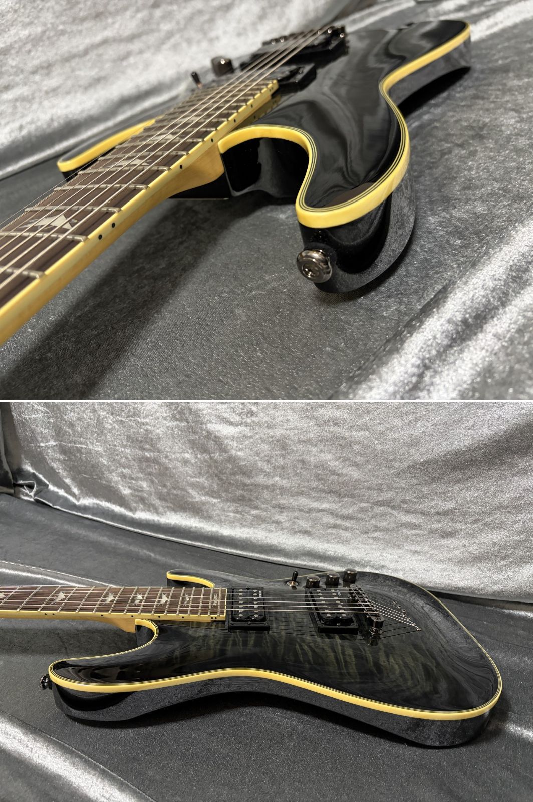 ☆極上美品 Schecter OMEN 7 Extreme 7弦ギター コイルタップ付き