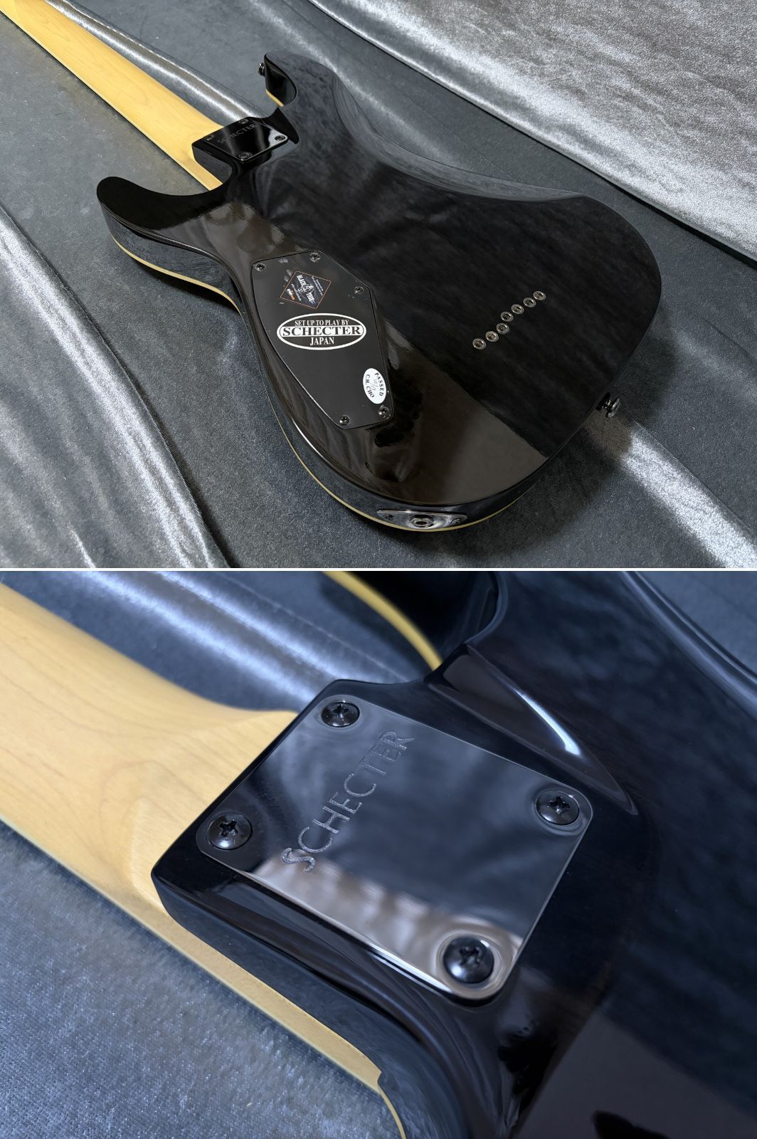 7弦ギター コイルタップ付き