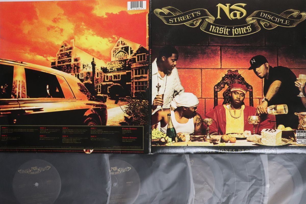 米4 discs LP Nas Streets Disciple C 492065 01180