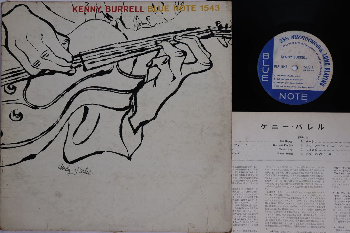 米LP Kenny Burrell Vol. 2 BLP 1543 BLUE NOTE 00260