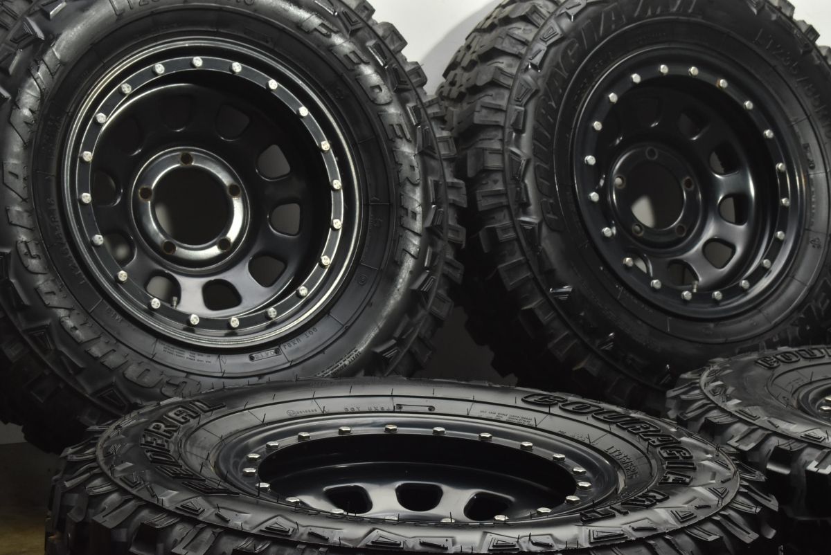 カスタムサイズ デイトナ風社外 16 in 6 J 5 PCD 139 7 M T LT 235 85 R 120 116 Q ジムニー シエラ ノマド AZオフロード