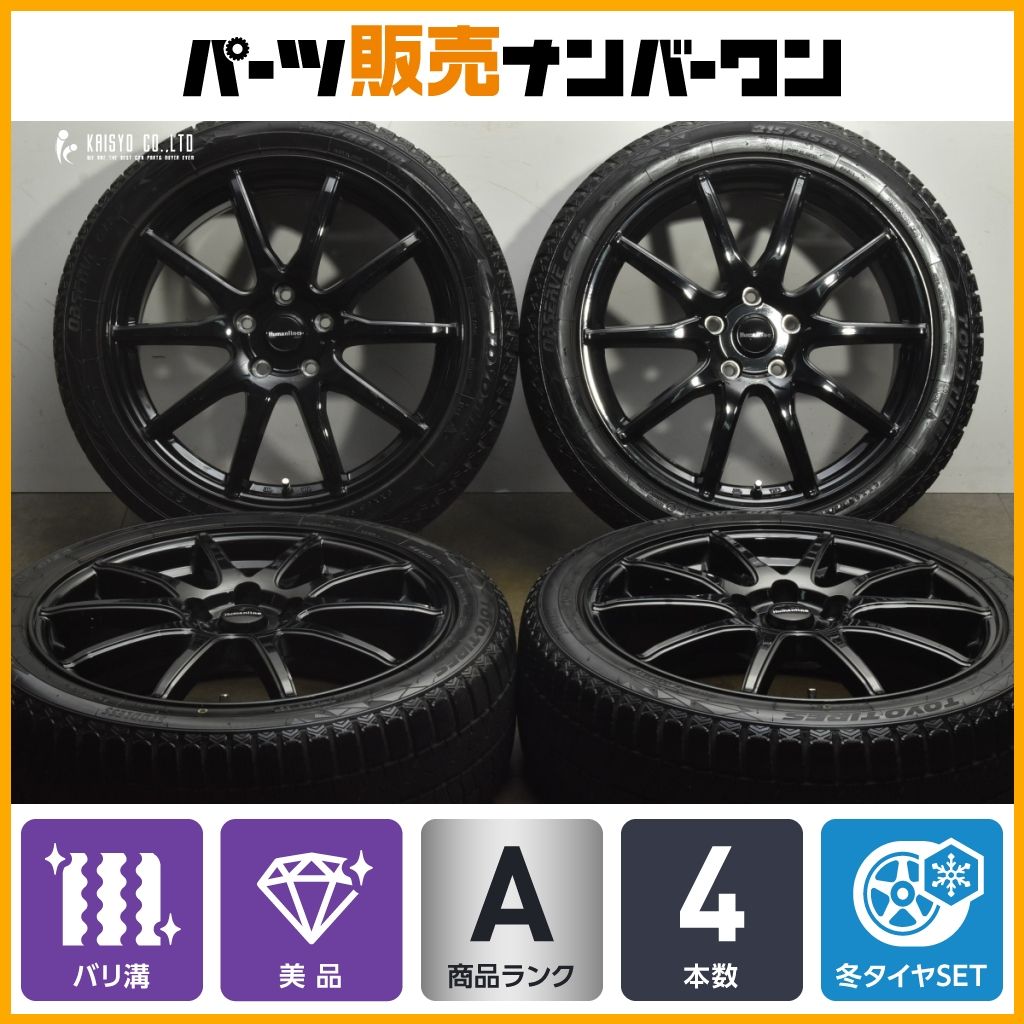 バリ溝 ヒューマンライン 18 in 7 J 55 PCD 114 3 トーヨー オブザーブ GIZ 2 215 45 R ノア ヴォクシー MAZDA アクセラ アテンザ