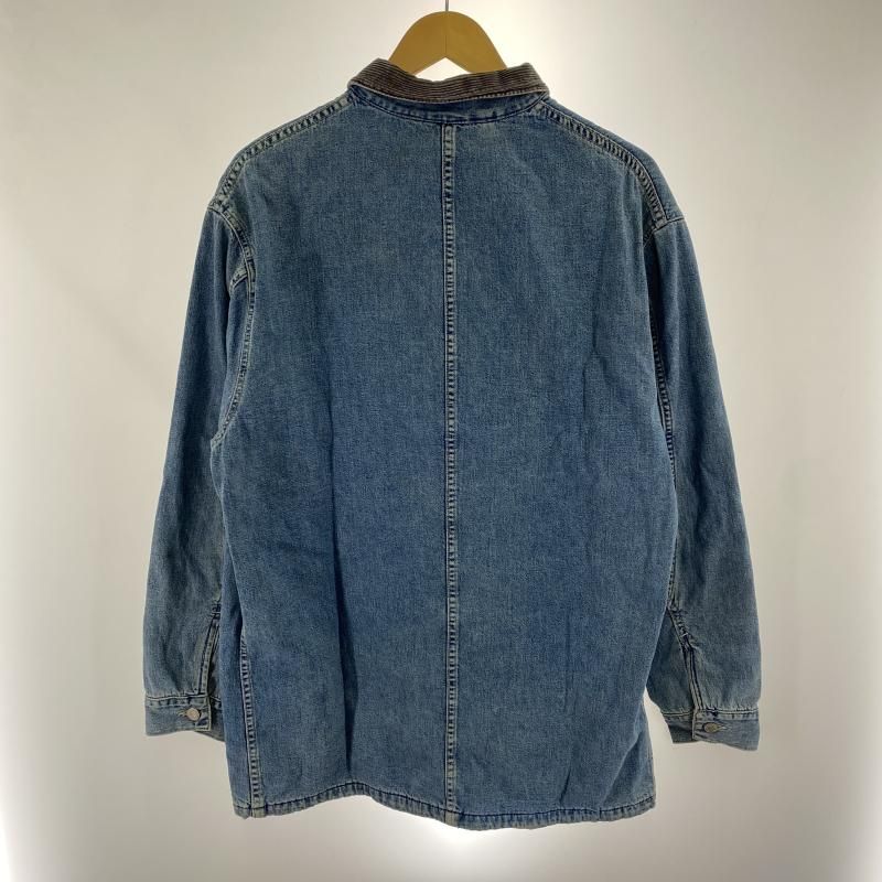 中古】オールドRALPH LAUREN 90's RRL デニムカバーオール オンブレ