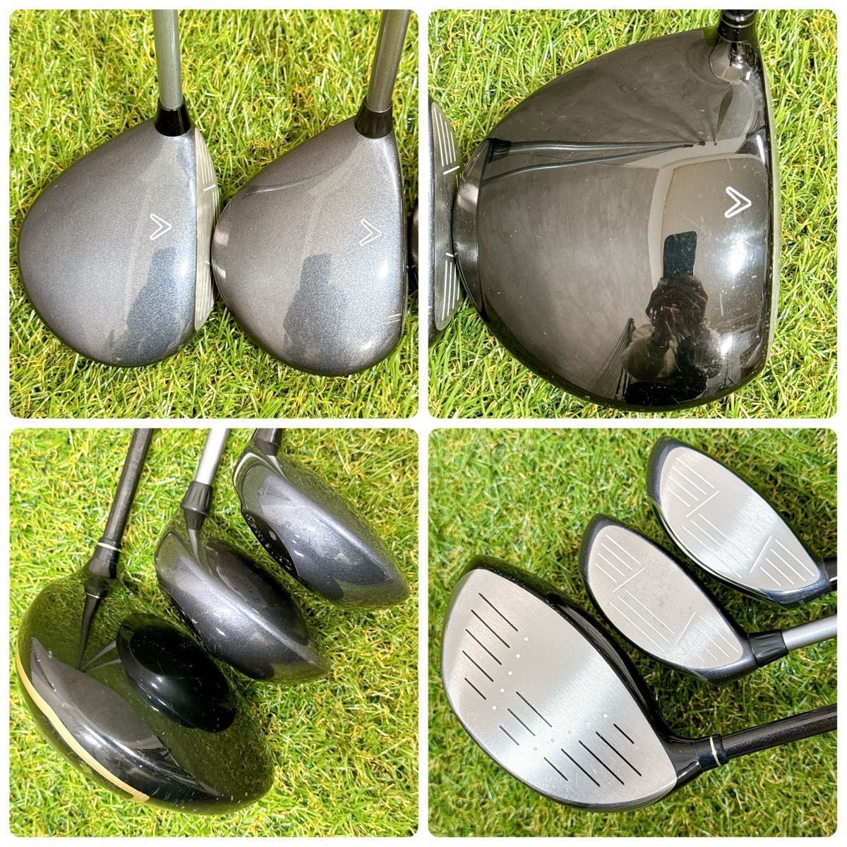 W353 Callaway X adidas メンズ ゴルフクラブセット ゴルフクラブセット メンズ Callaway キャロウェイ フルセット 12本