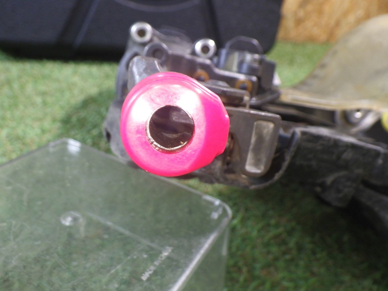  マックス MAX 高圧コイルネイラ おそらくHN-65 N 3 D -G 高圧釘打機 使用感強い ケース 品 釘打機 エアーツール