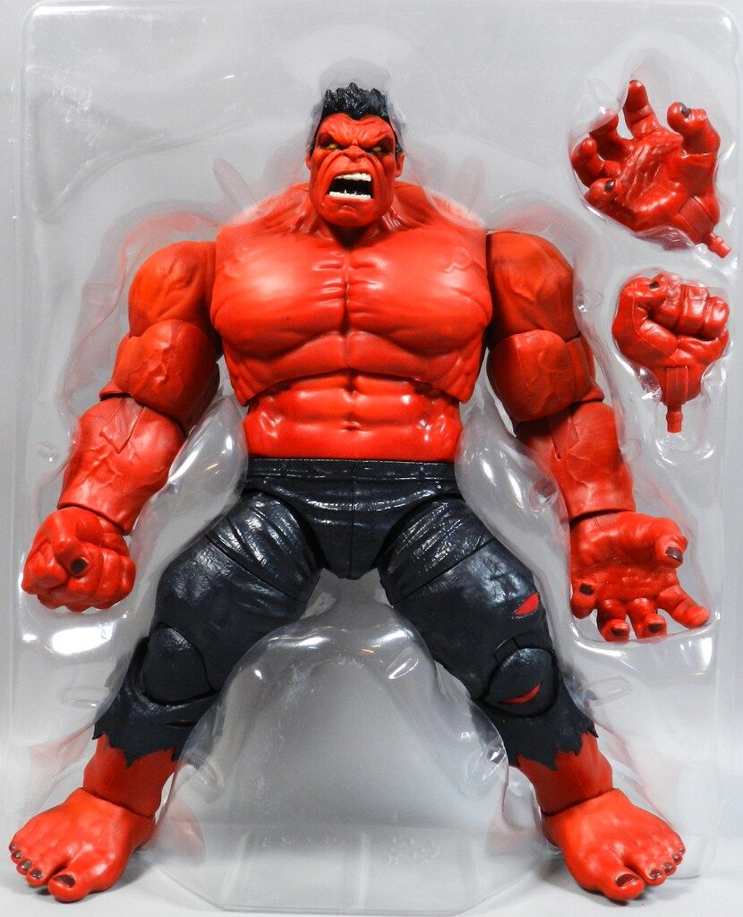 Marvel Red Hulk Figure Action Captain Hasbro Legends World Brave Series New - America HULK eBay