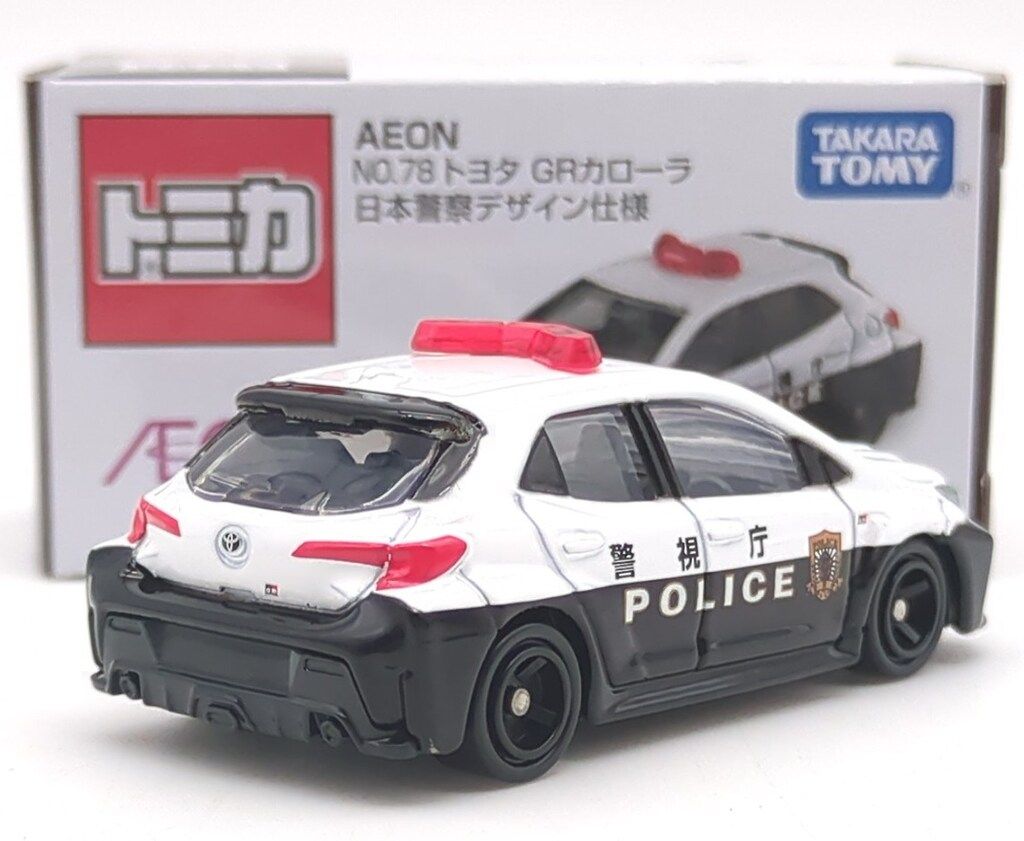タカラトミー AEON トミカ/ベトナム製 トヨタ GRカローラ 日本警察
