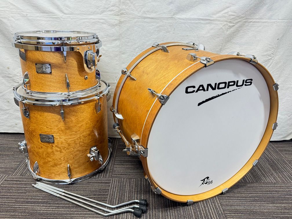 Canopus 77さま専用 USED CANOPUS YAIBA2 24 Kit Birch 24/13/16 Antique Natural Matt LQ