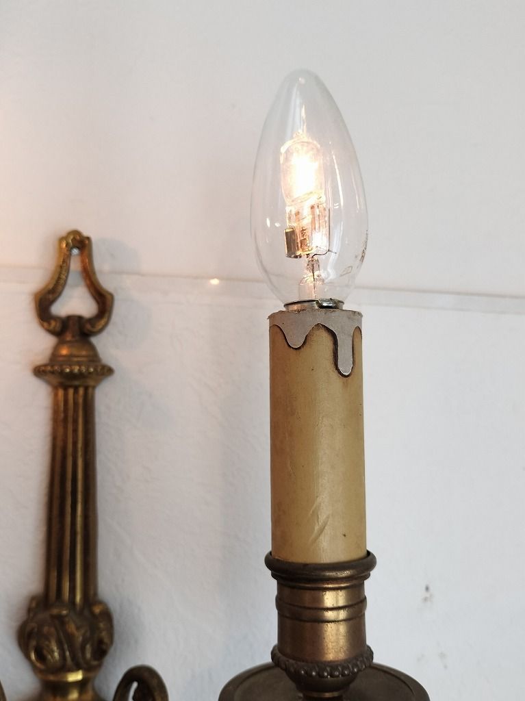 専用〜✴︎フランスアンティーク 壁掛け 置き型 モノグラム フリル