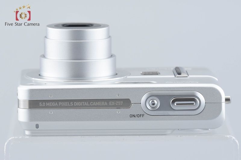 CASIO カシオ 【】Casio カシオ EXILIM EX-Z57 ショップ シルバー