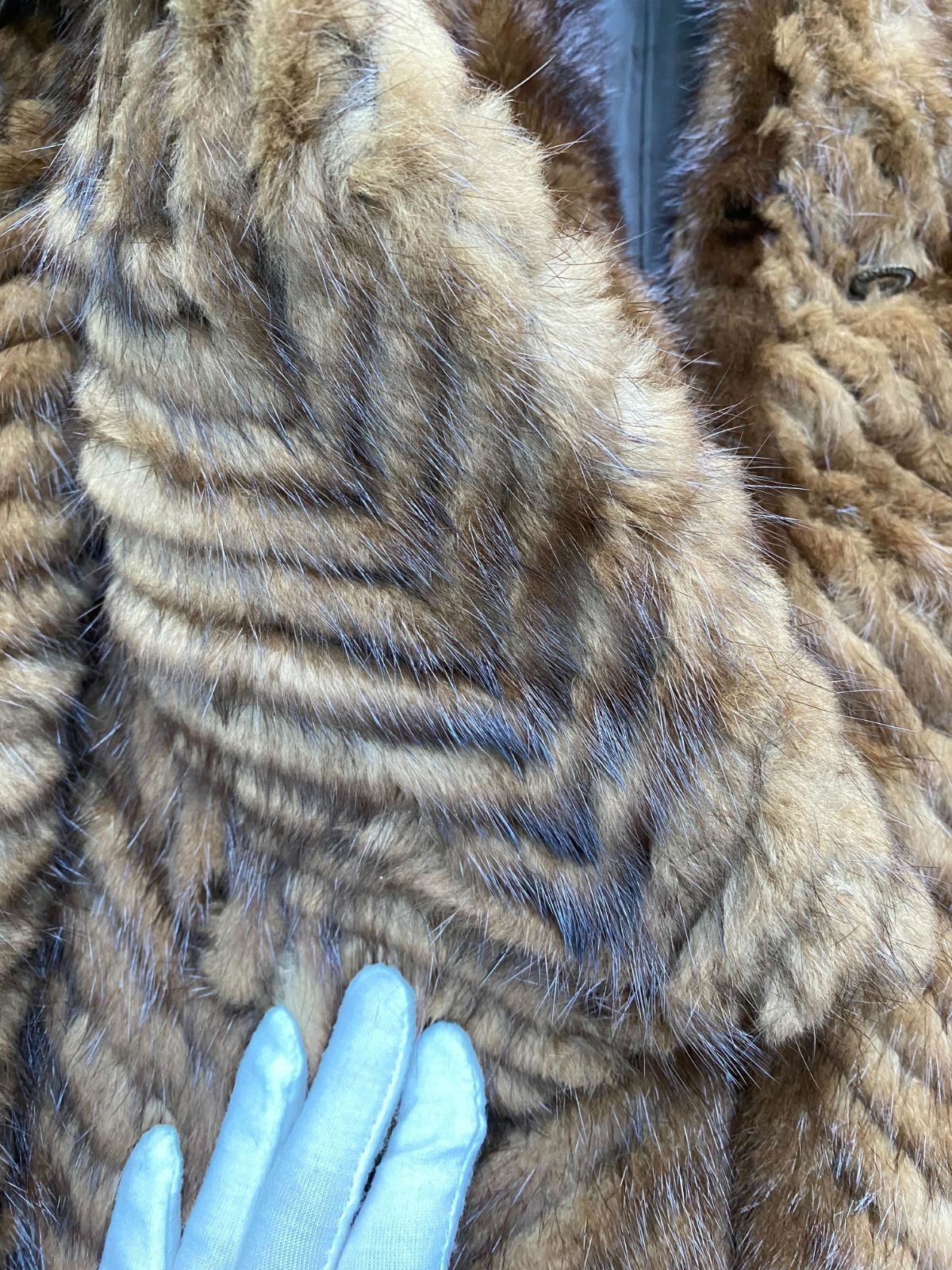 A-30-88 FUR FLASH ムーンバット ミンク 毛皮 コート 9号 - メルカリ