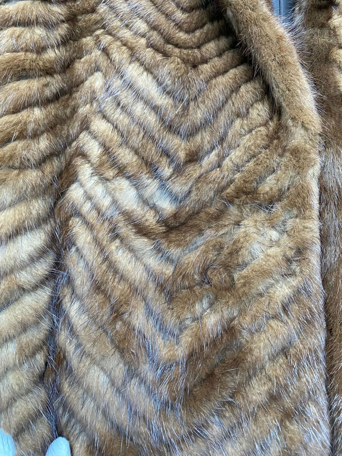 A-30-88 FUR FLASH ムーンバット ミンク 毛皮 コート 9号 - メルカリ