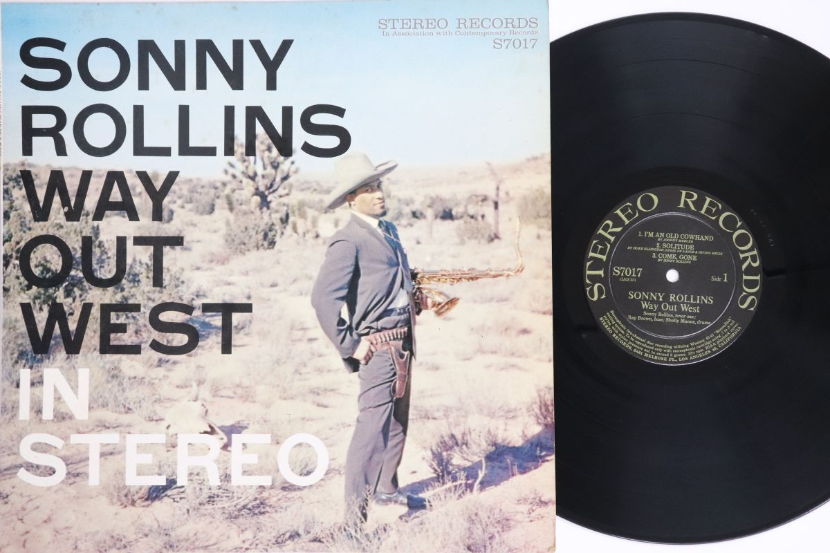 米LP Sonny Rollins Way Out West S 7017 STEREO 00260