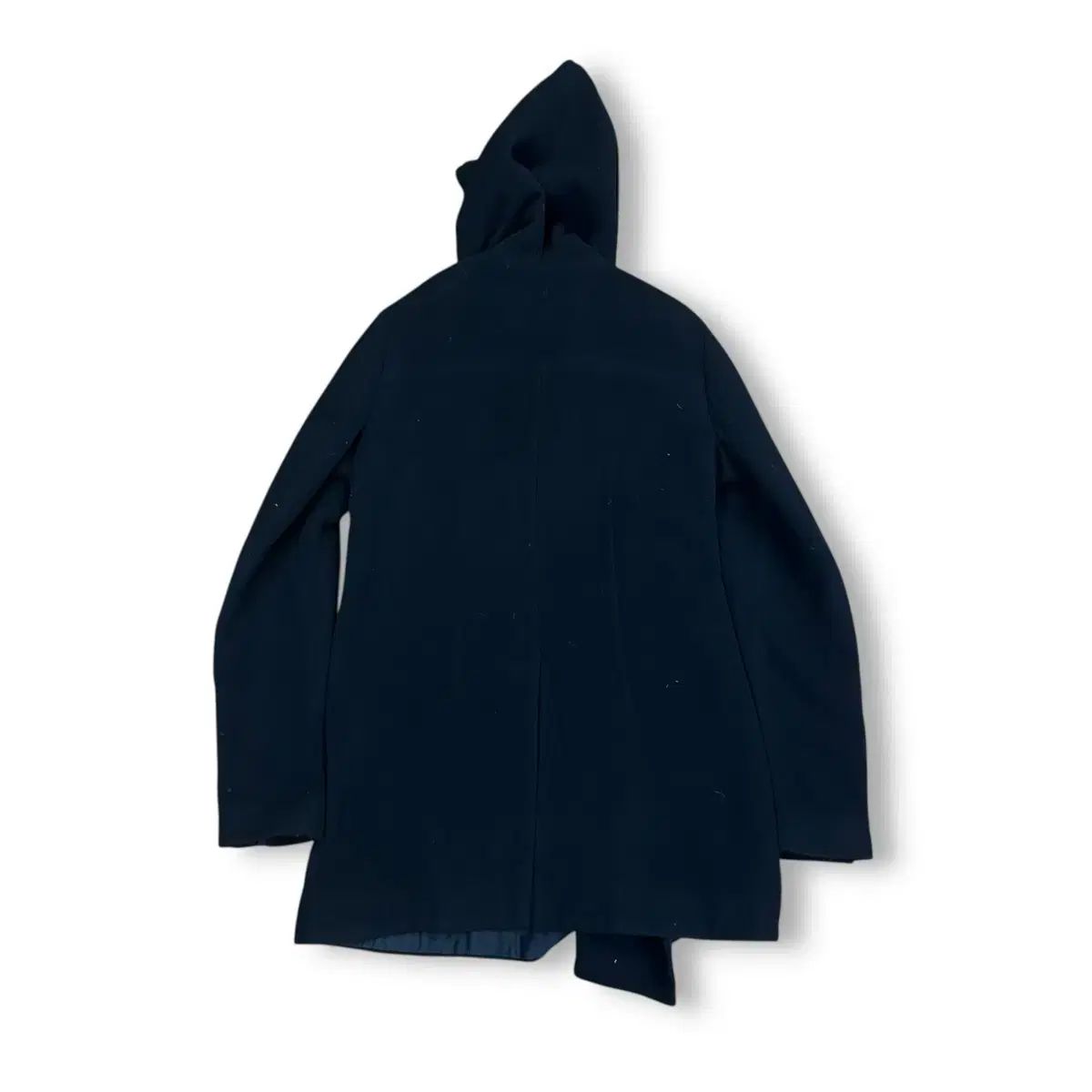 RICK OWENS リックオウエンス ウールカシミア フーデッドコート - メルカリ