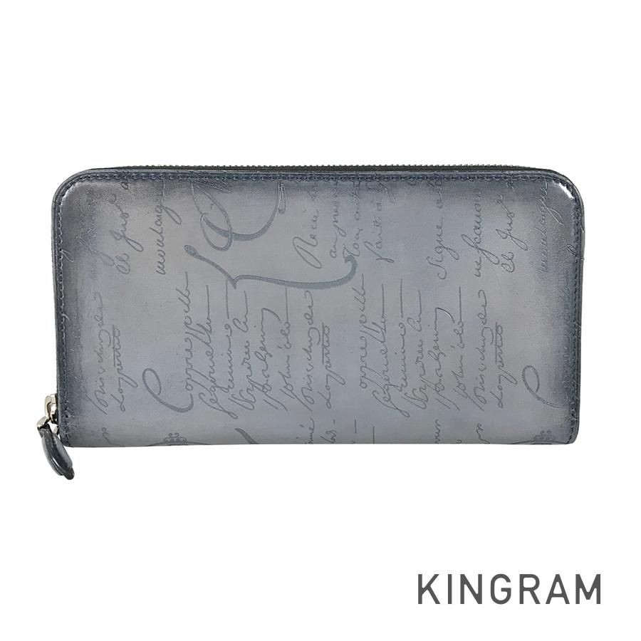 ベルルッティ Berluti イタウバ レザー 長財布 ラウンドファスナー sh