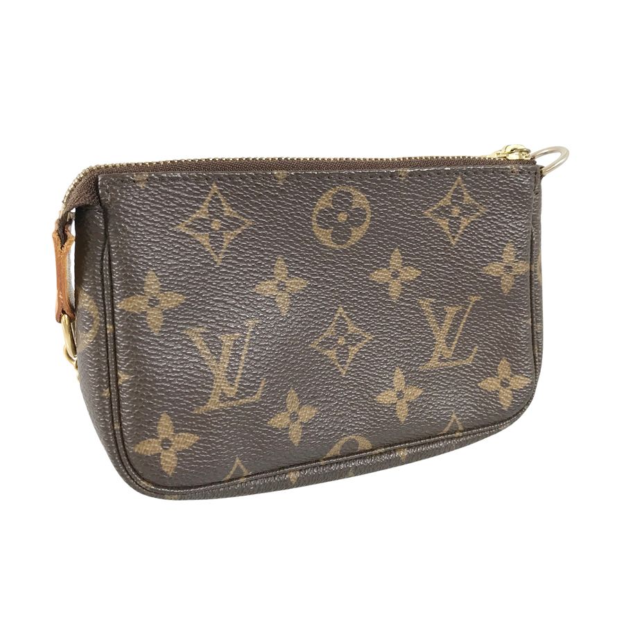 ルイ ヴィトン LOUIS VUITTON モノグラム ミニ ポシェット アクセソワール M 58009 PVC ポーチ sh
