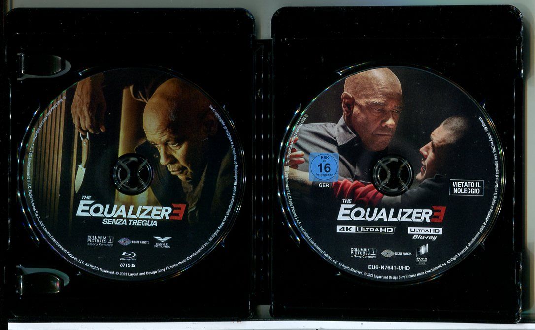 イコライザー THE FINAL (4K UHD+ブルーレイ BD 2枚組)/中古 セル版