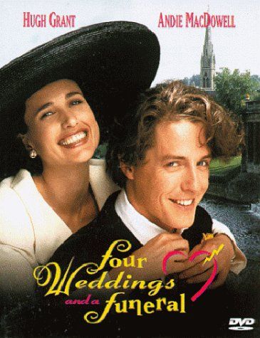 Four Weddings a Funeral DVD